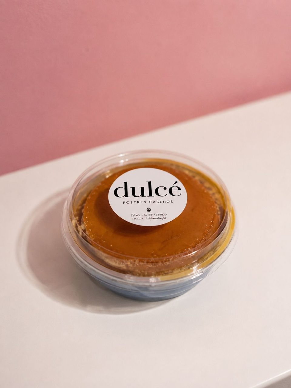 Flan individual